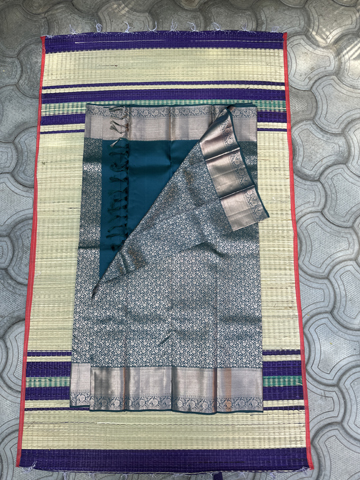 bridal silver zari