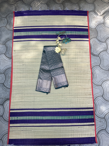 bridal silver zari