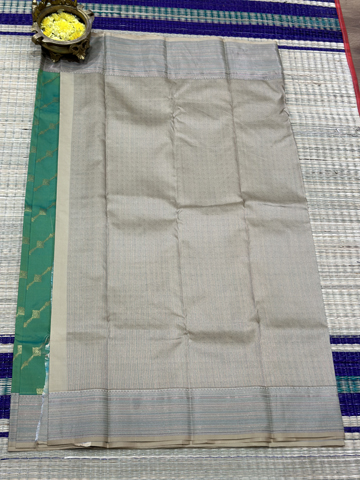 green pastel soft silk