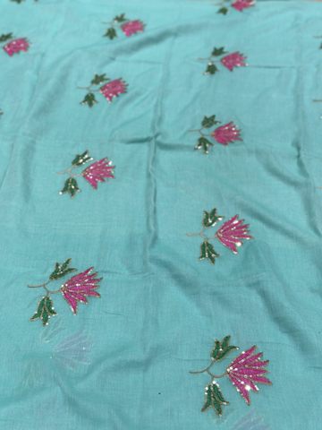 Mul lilly embroidery