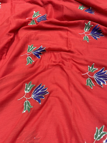 Mul lilly embroidery