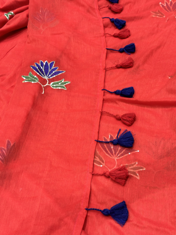 Mul lilly embroidery