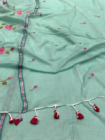 Mul lotus embroidery