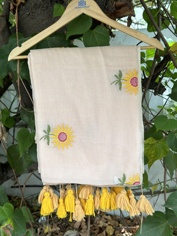 Mul sunflower embroidery