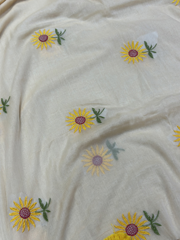 Mul sunflower embroidery