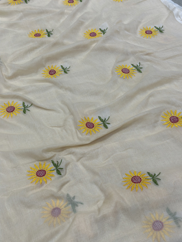 Mul sunflower embroidery