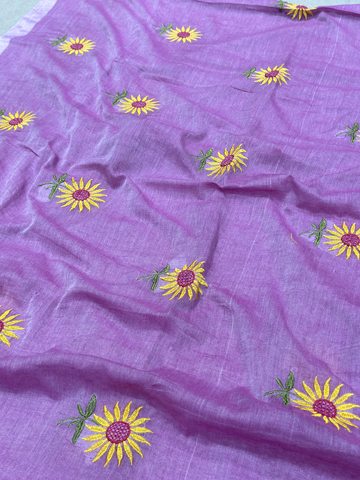 Mul sunflower embroidery