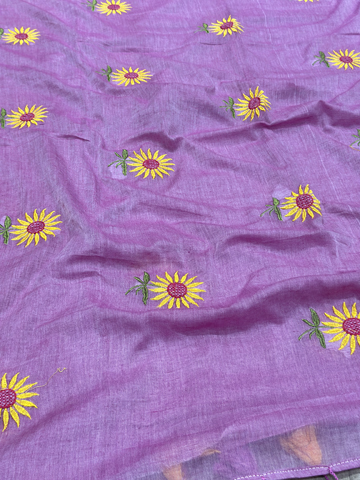 Mul sunflower embroidery