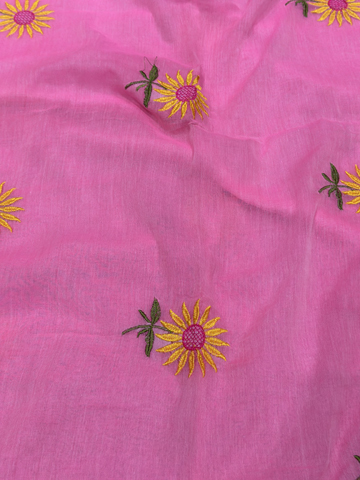Mul sunflower embroidery