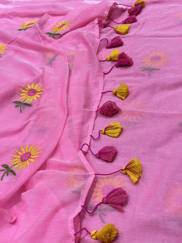 Mul sunflower embroidery