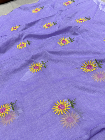 Mul sunflower embroidery